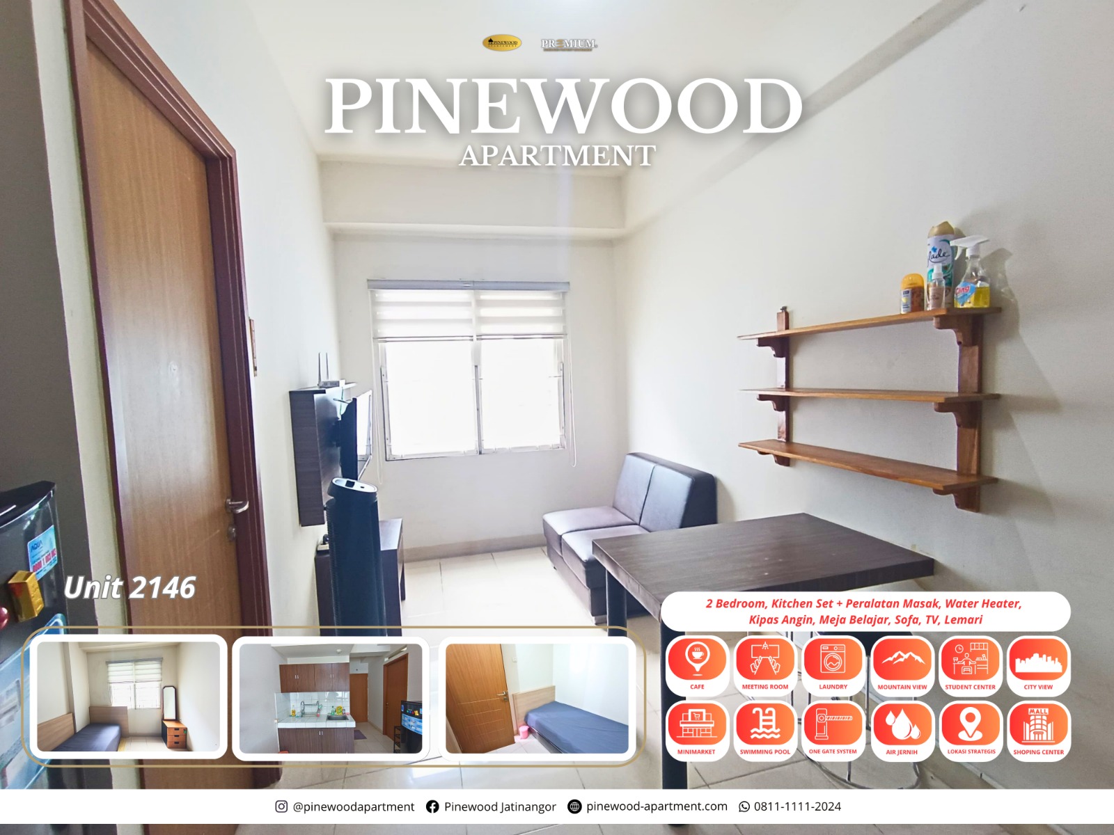 UNIT SEWA 2 BEDROOM