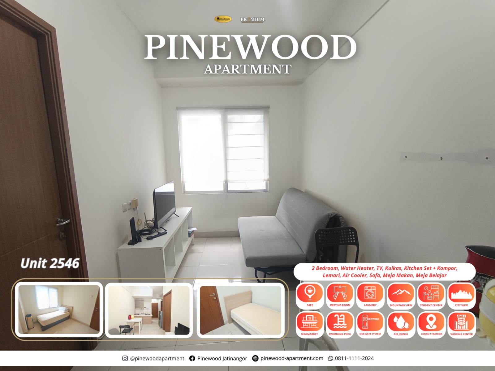 UNIT SEWA 2 BEDROOM